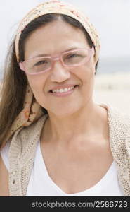 Portrait of a mature woman smiling