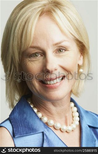 Portrait of a mature woman smiling