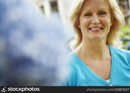 Portrait of a mature woman smiling