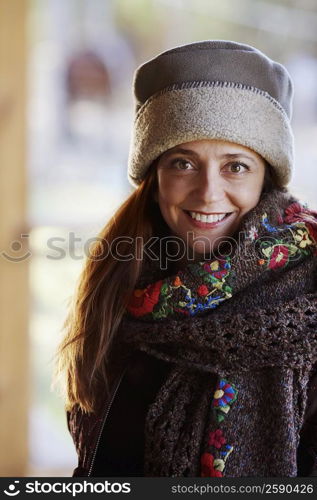 Portrait of a mature woman smiling