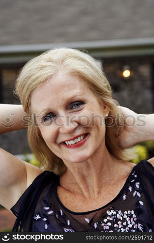 Portrait of a mature woman smiling