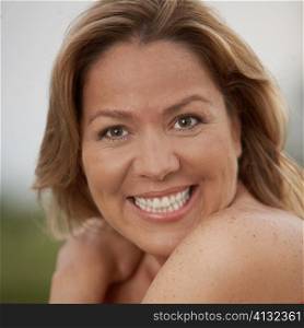 Portrait of a mature woman smiling
