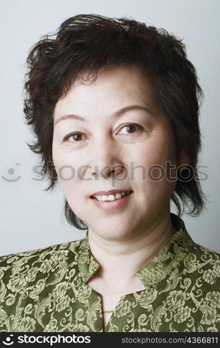 Portrait of a mature woman smiling