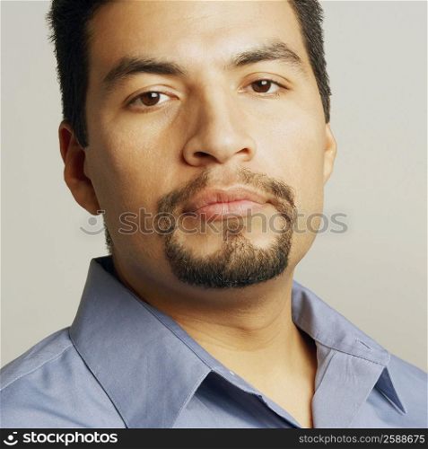 Portrait of a mid adult man looking serious