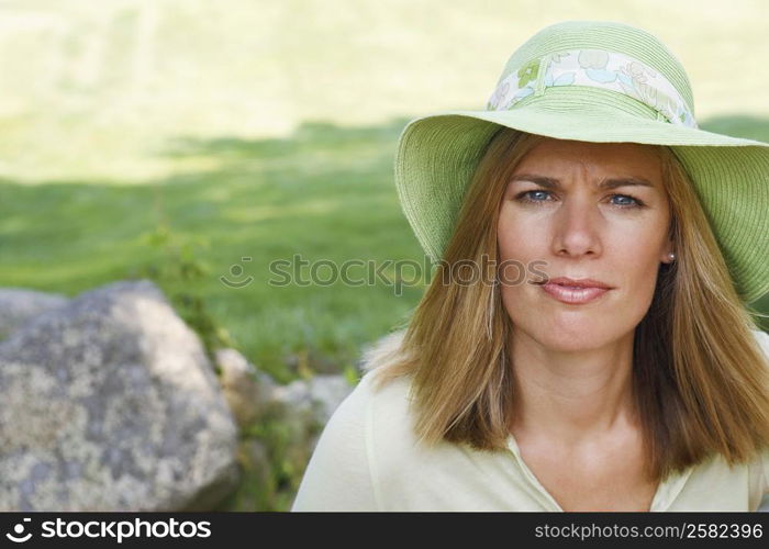 Portrait of a mid adult woman