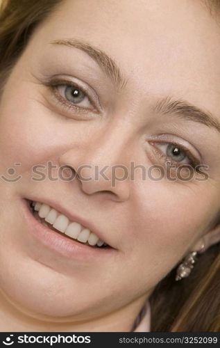 Portrait of a mid adult woman smiling