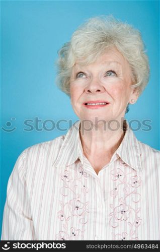 Portrait of a senior adult woman