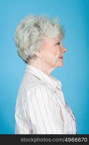 Portrait of a senior adult woman