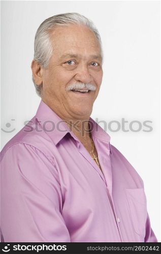 Portrait of a senior man looking confident