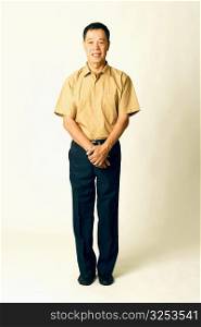Portrait of a senior man standing