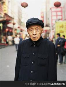 Portrait of a senior man standing