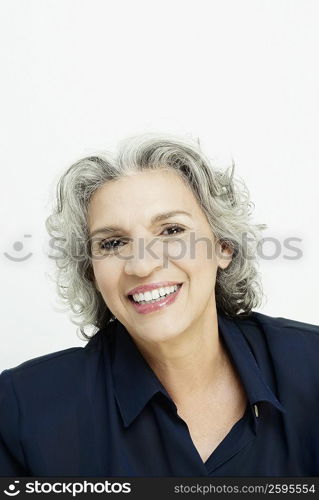 Portrait of a senior woman smiling