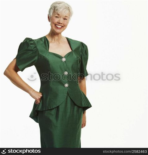 Portrait of a senior woman standing