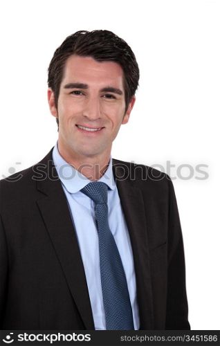 Portrait of a smiling businessman