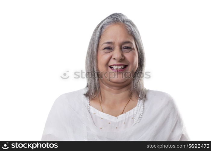 Portrait of a smiling mature woman