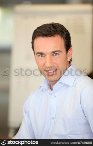 Portrait of a smiling teacher