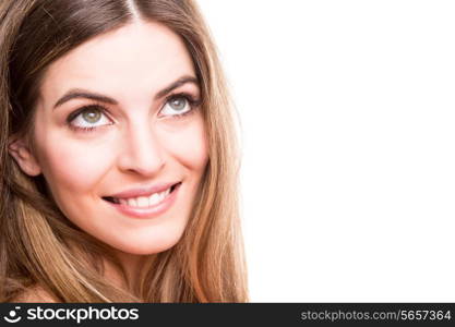 Portrait of a smiling young woman