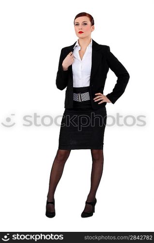 Portrait of a successful businesswoman