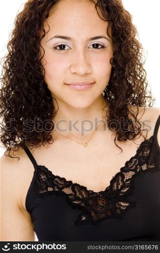 Portrait of a teenage girl