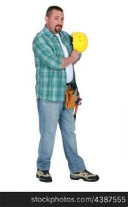 Portrait of a tradesman