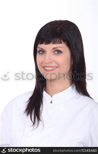 portrait of a waitress