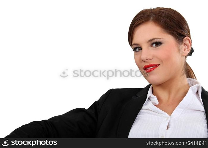 Portrait of a young and confident woman