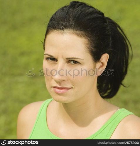 Portrait of a young woman