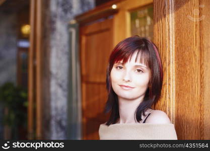 Portrait of a young woman