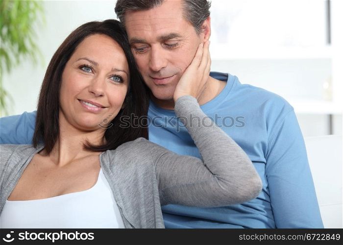 Portrait of an affectionate couple