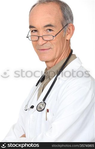 Portrait of an experienced doctor