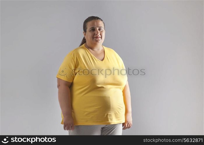 Portrait of an obese woman