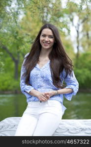 Portrait of beautiful woman outdoor&#xA;&#xA;