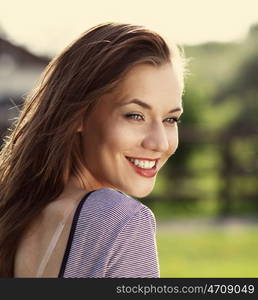 Portrait of beautiful woman outdoor&#xA;&#xA;