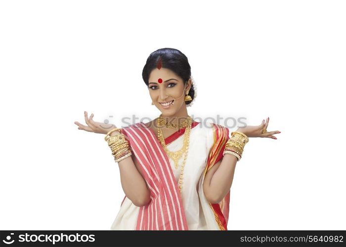 Portrait of Bengali woman