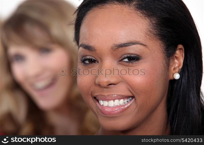 Portrait of black woman