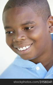 Portrait Of Boy Smiling