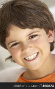Portrait Of Boy Smiling