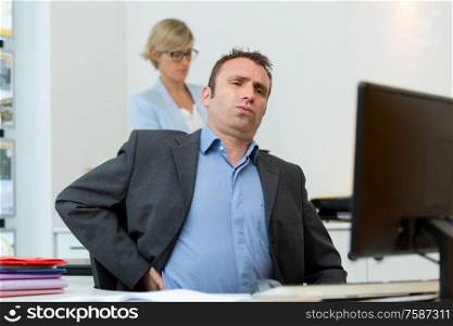 portrait of businesman doing different poses