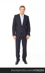 Portrait of business man in suit