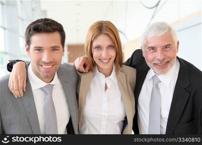 Portrait of business team