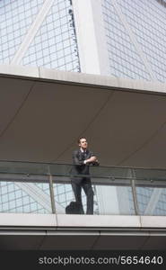 Portrait Of Businessman Outside Office