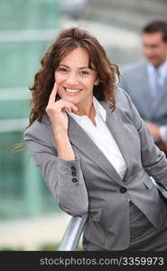 Portrait of businesswoman