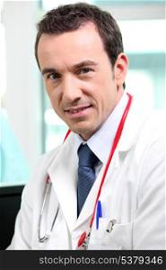 Portrait of doctor