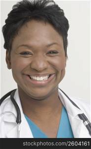 Portrait of doctor smiling