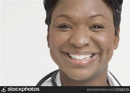 Portrait of doctor smiling