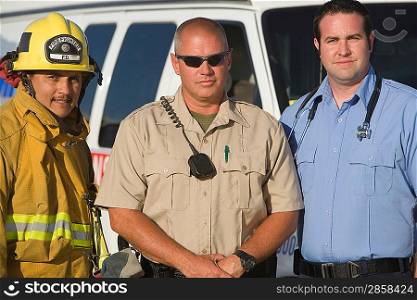 Portrait of emergency services