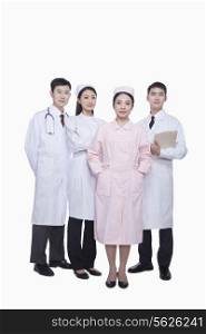 Portrait of Four Healthcare workers, China