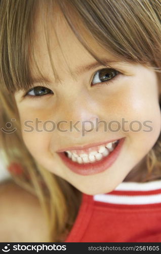 Portrait Of Girl Smiling