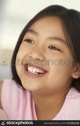 Portrait Of Girl Smiling