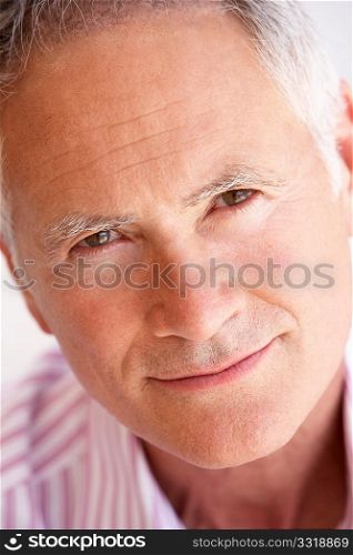 Portrait Of Happy Senior man